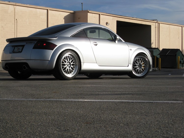 Re anyone rocking BBS LM 17 inch rims on a Audi TT tdor Mine on 18s