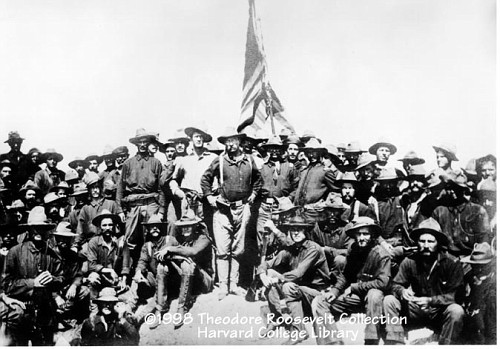 Colonel Roosevelt and the Rough Riders in Cuba